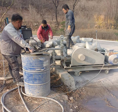 海南路面下沉注浆